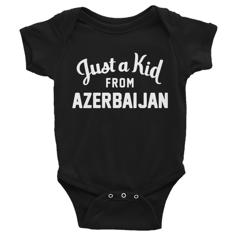 Azerbaijan Onesie | Just a Kid from Azerbaijan