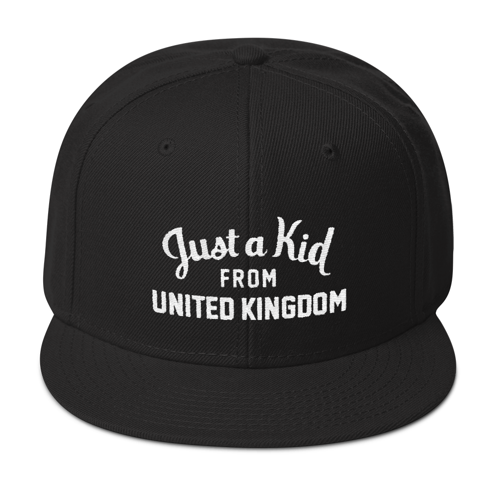 Black Snapback Hat | United Kingdom