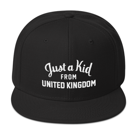 Black Snapback Hat | United Kingdom