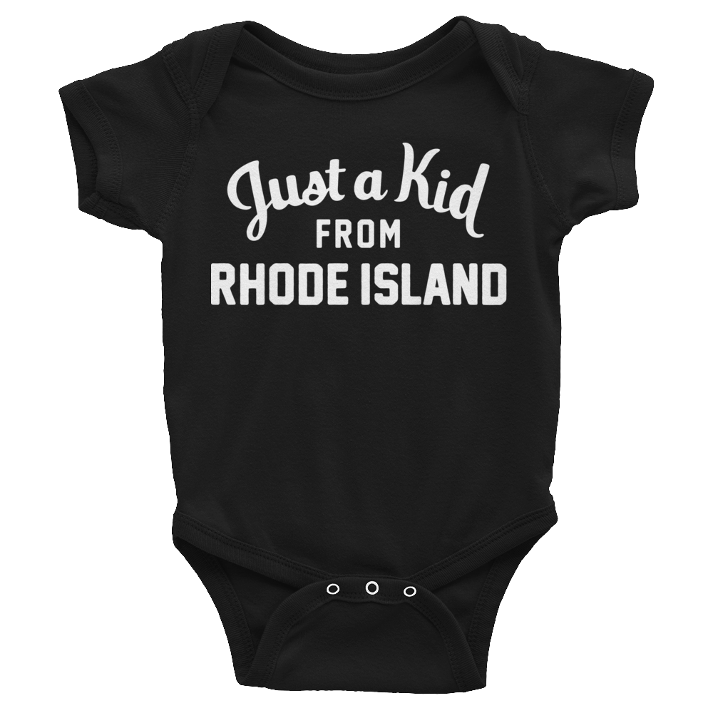Rhode Island Onesie | Just a Kid from Rhode Island