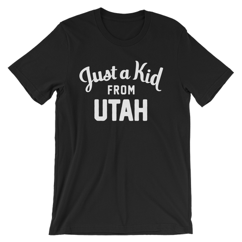 Utah T-Shirt | Just a Kid from Utah