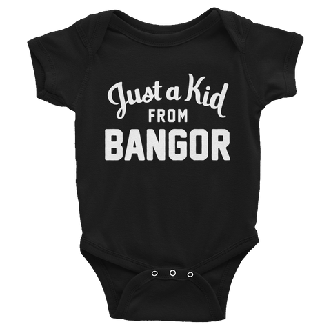 Bangor Onesie | Just a Kid from Bangor