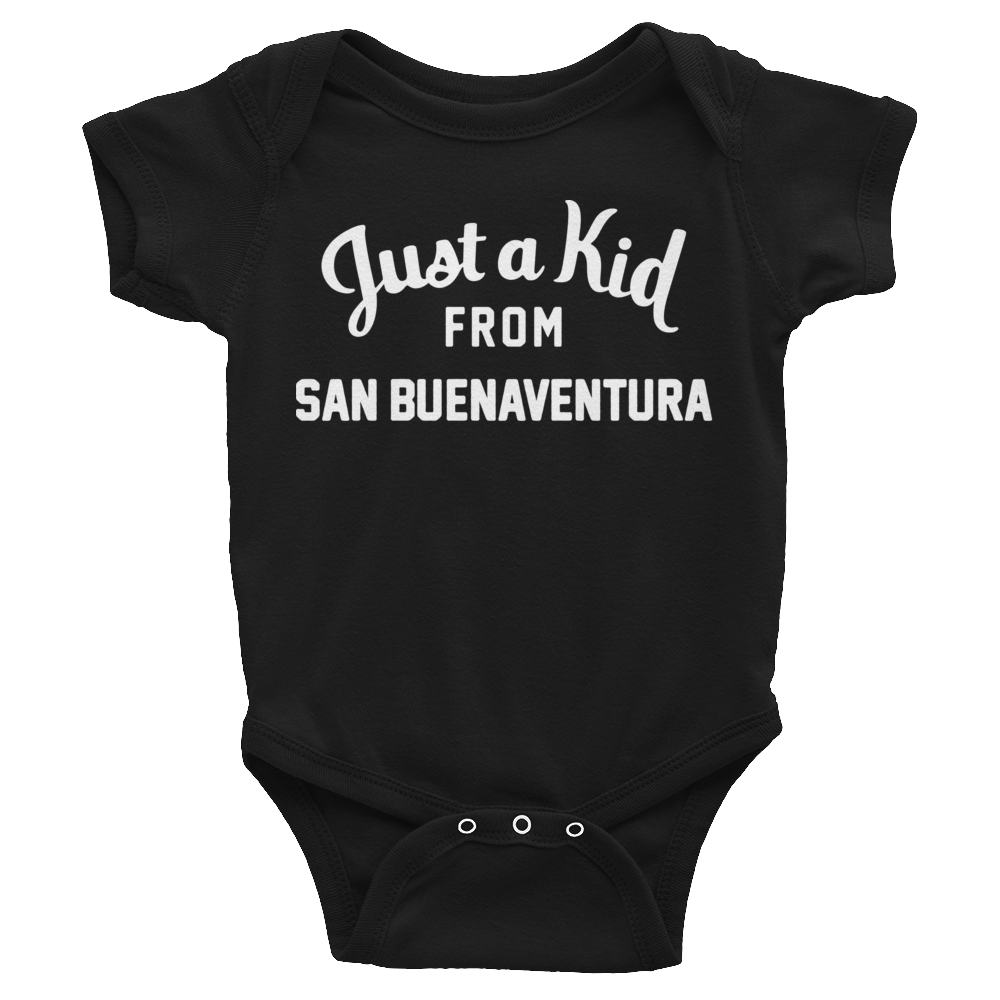 San Buenaventura Onesie | Just a Kid from San Buenaventura