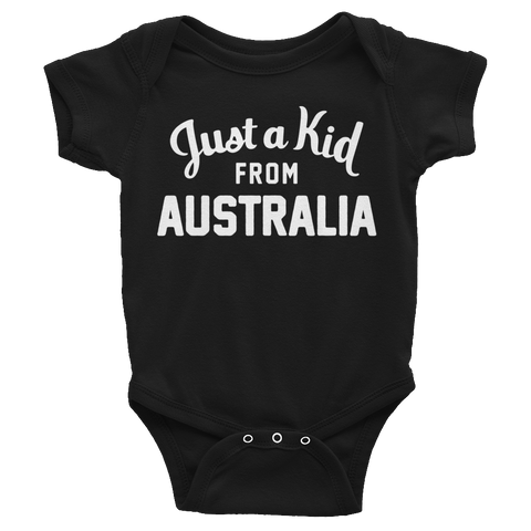 Australia Onesie | Just a Kid from Australia