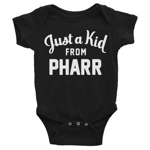 Pharr Onesie | Just a Kid from Pharr