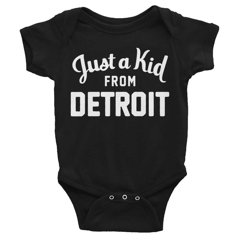 Detroit Onesie | Just a Kid from Detroit