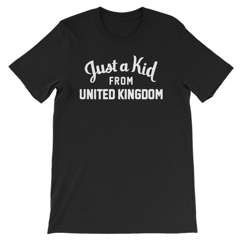 United Kingdom T-Shirt | Just a Kid from United Kingdom