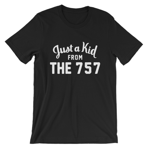 The 757 T-Shirt | Just a Kid from The 757