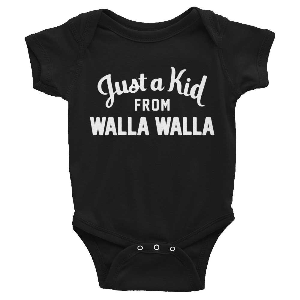 Walla Walla Onesie | Just a Kid from Walla Walla