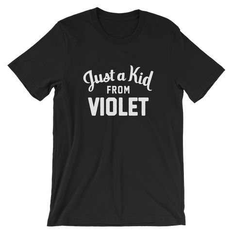 Violet T-Shirt | Just a Kid from Violet