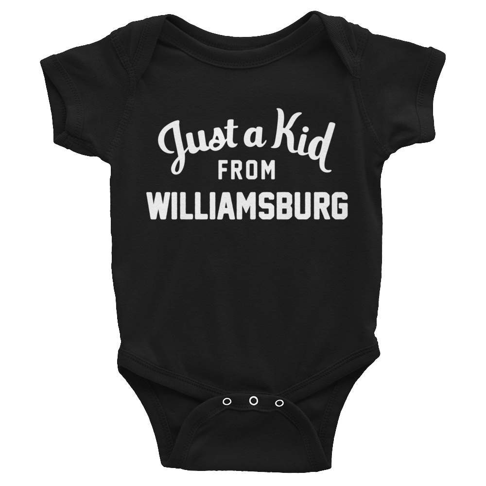 Williamsburg Onesie | Just a Kid from Williamsburg