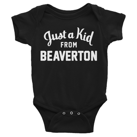 Beaverton Onesie | Just a Kid from Beaverton