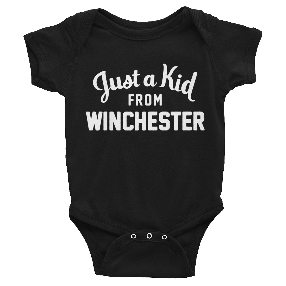 Winchester Onesie | Just a Kid from Winchester