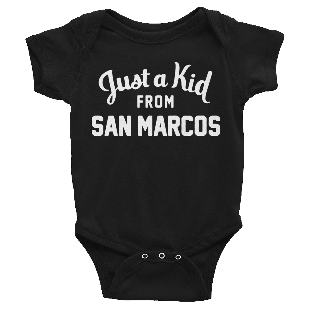 San Marcos Onesie | Just a Kid from San Marcos