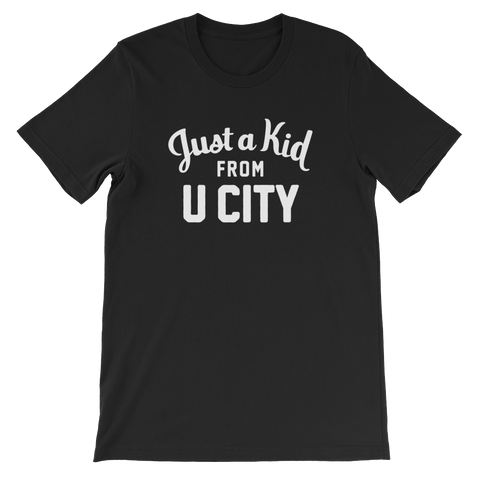 U City T-Shirt | Just a Kid from U City