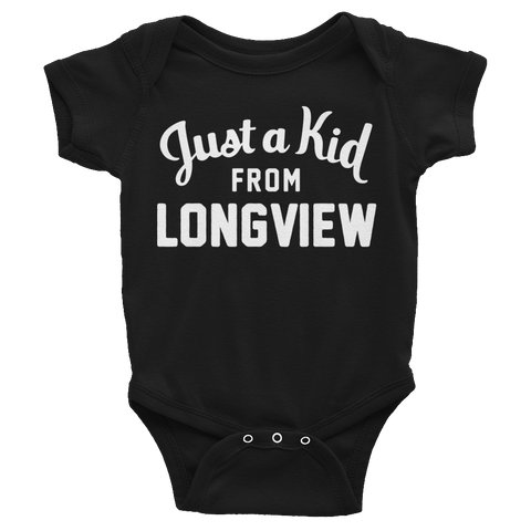 Longview Onesie | Just a Kid from Longview