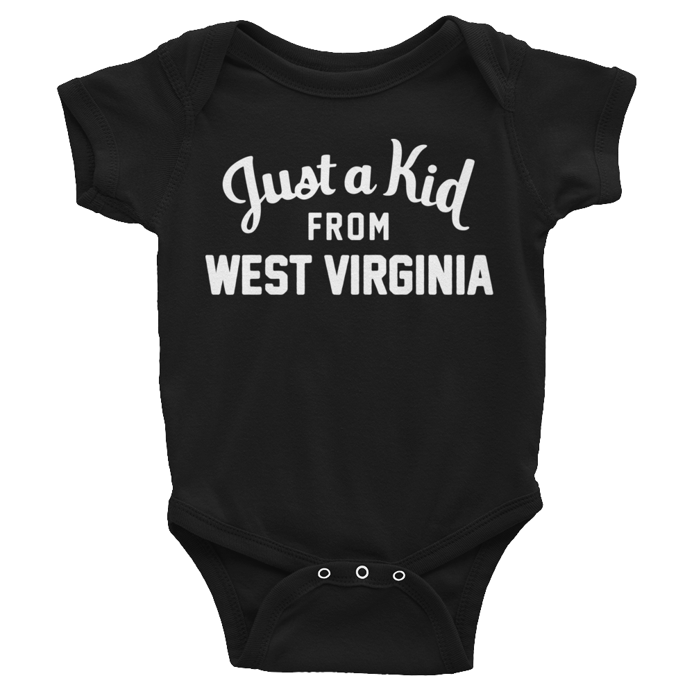 West Virginia Onesie | Just a Kid from West Virginia