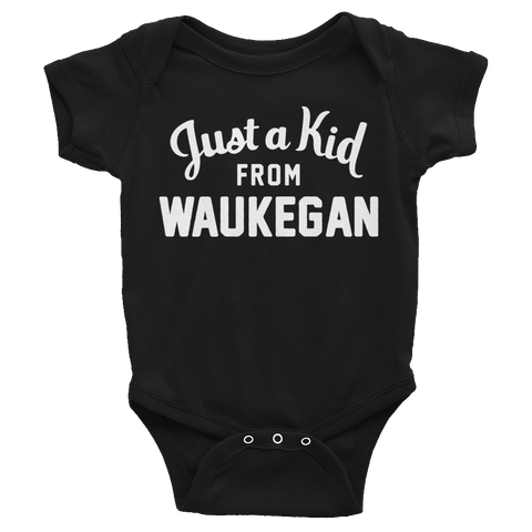 Waukegan Onesie | Just a Kid from Waukegan