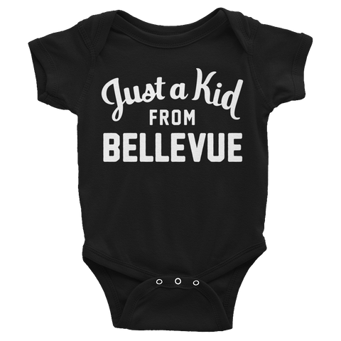 Bellevue Onesie | Just a Kid from Bellevue