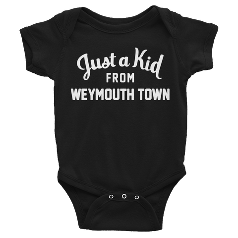 Weymouth Town Onesie | Just a Kid from Weymouth Town