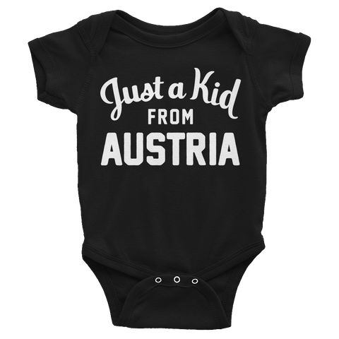 Austria Onesie | Just a Kid from Austria