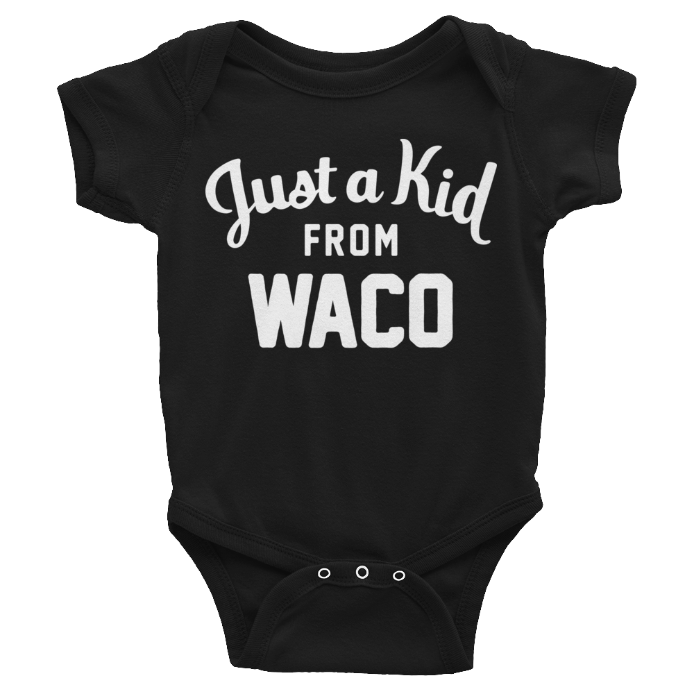 Waco Onesie | Just a Kid from Waco